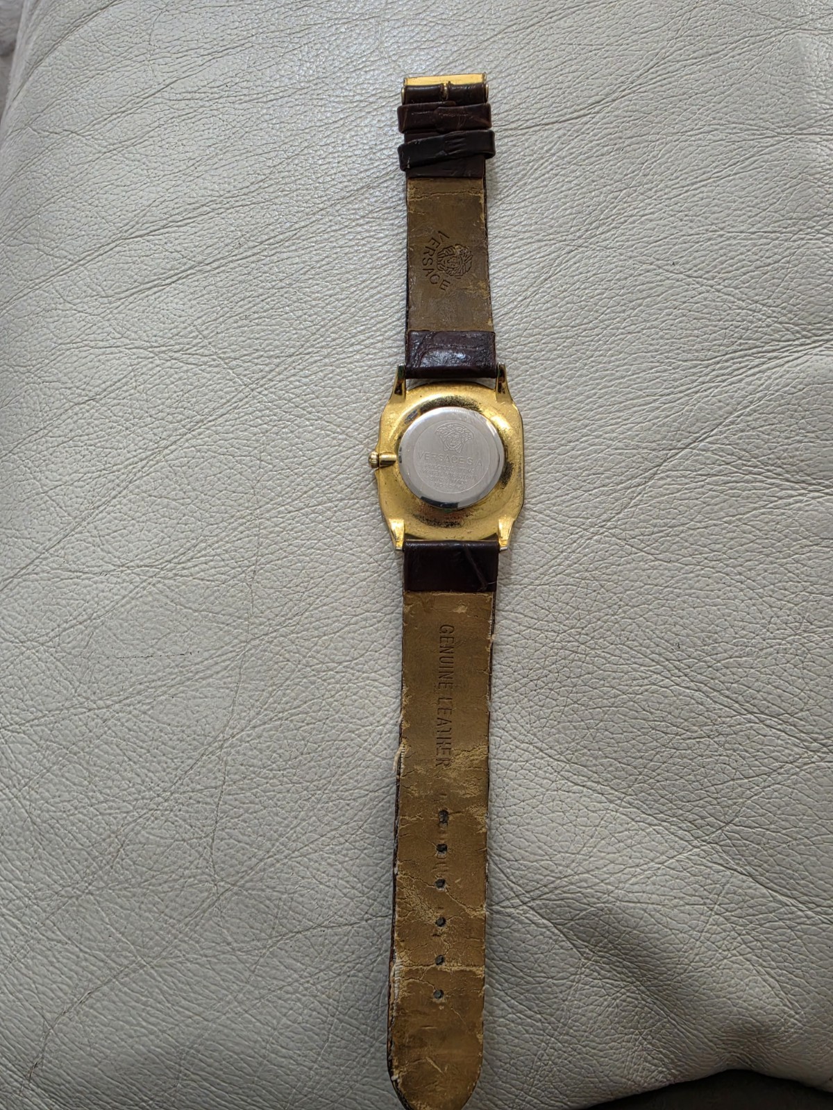 Vintage Versace Jeans Couture Medusa Swiss Made Wat Ref. 830M Gianni Versace era