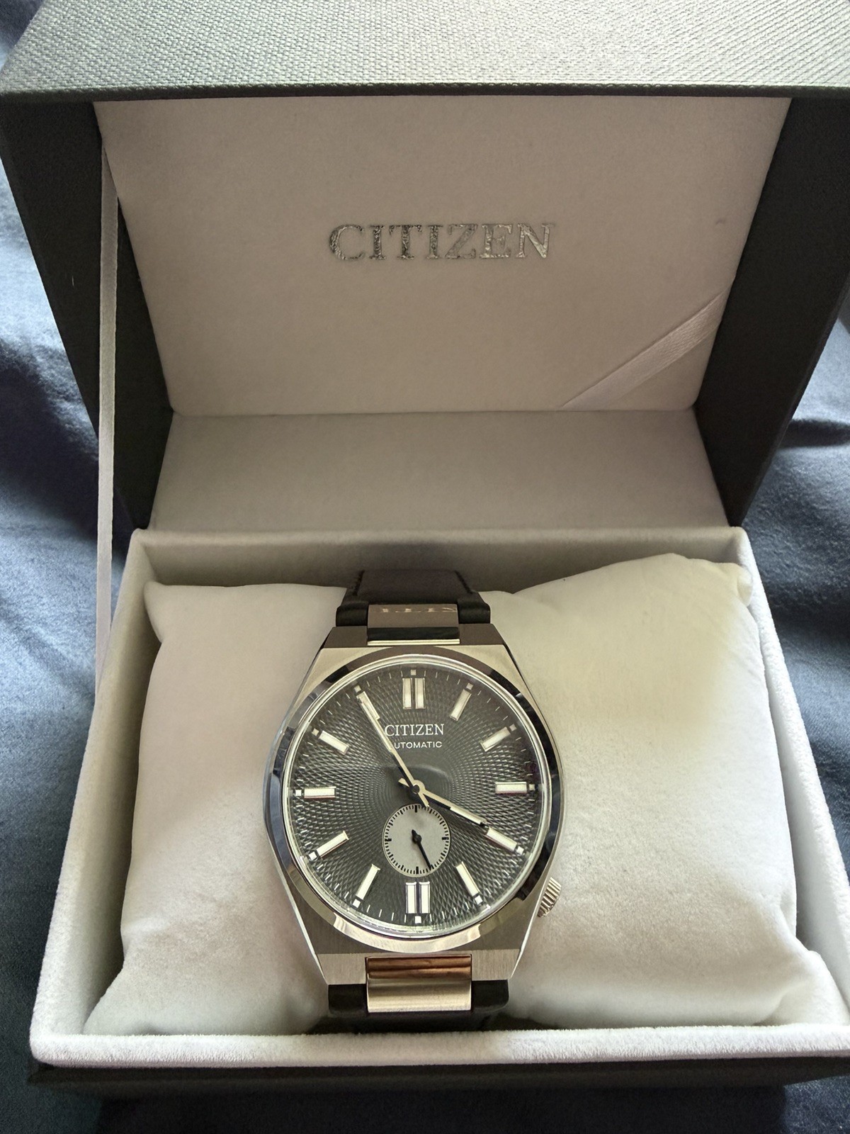 Citizen Tsuyosa Sapphire Crystal Automatic Gray Dial NK5010-01H