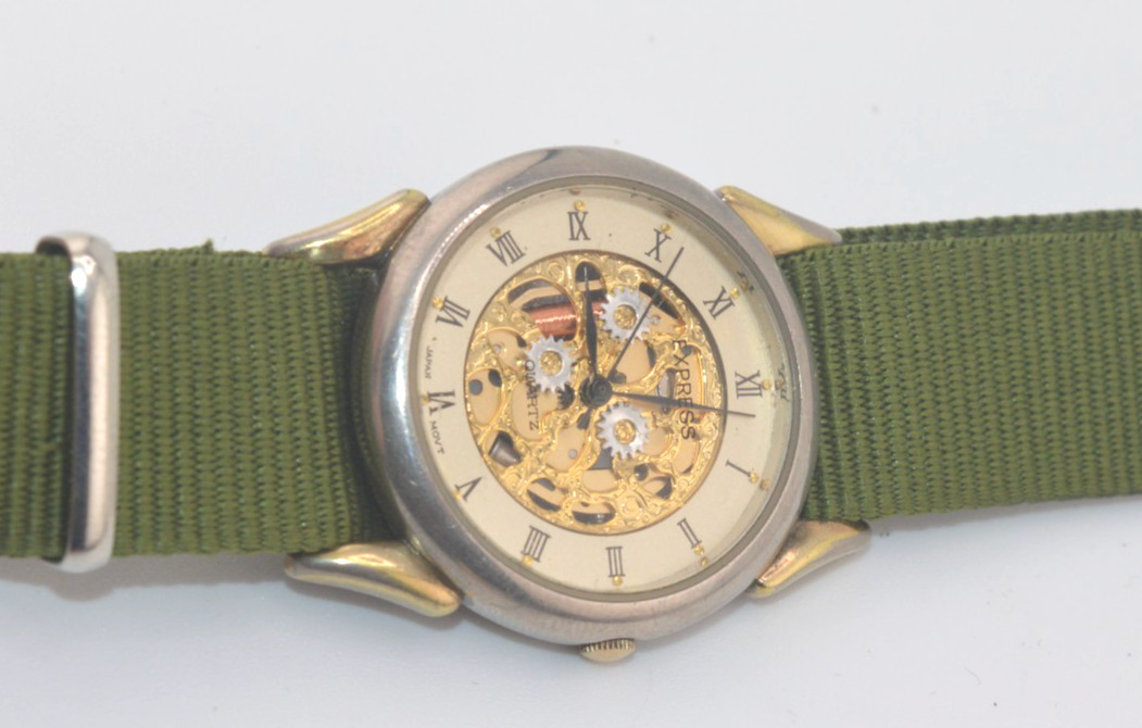 L.A.Express Watch- Quartz, New Battery New band GUARANTEE up to 8”wrist