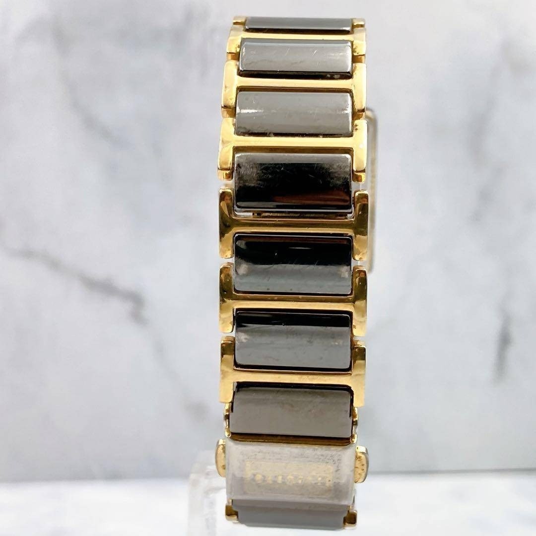Rado Jubile 120.0281.3 Ladies Square Quartz Watch Black Dial Vintage Japan