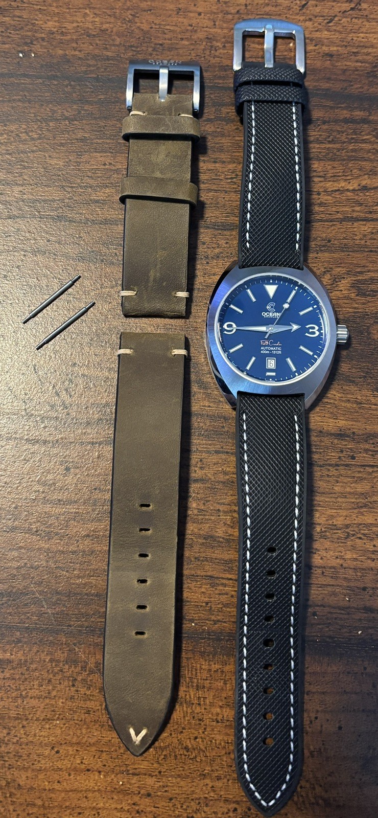 OCEAN CRAWLER FIELD CRAWLER 400M DIVER BLUE, SWISS AUTOMATIC