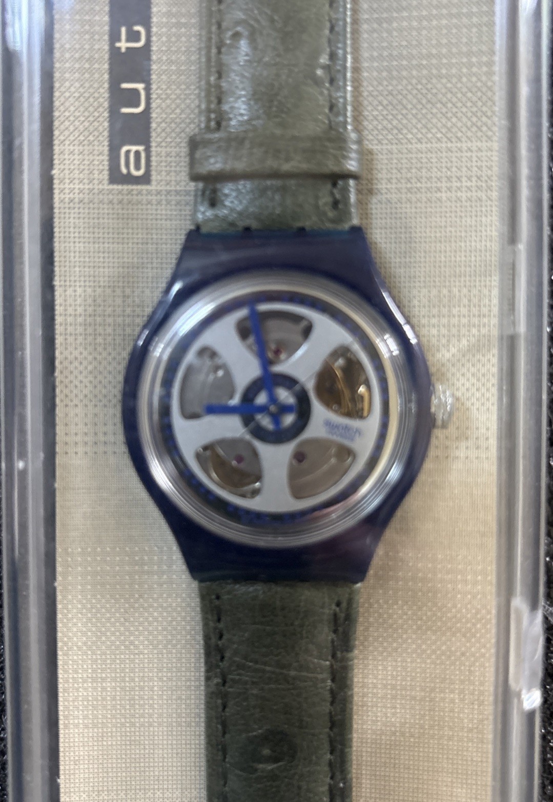 1996 Swatch Automatic – SAN102 – BARU – NOS ## RARE ##