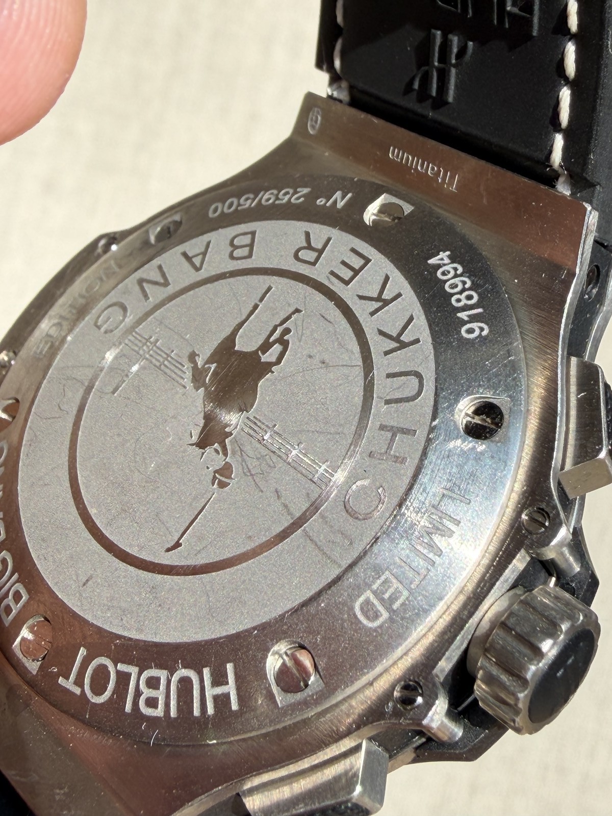 Hublot Big Bang 44mm Ceramic Titanium Chukker Bang “Facundo Pieres” 317.NM.1137.