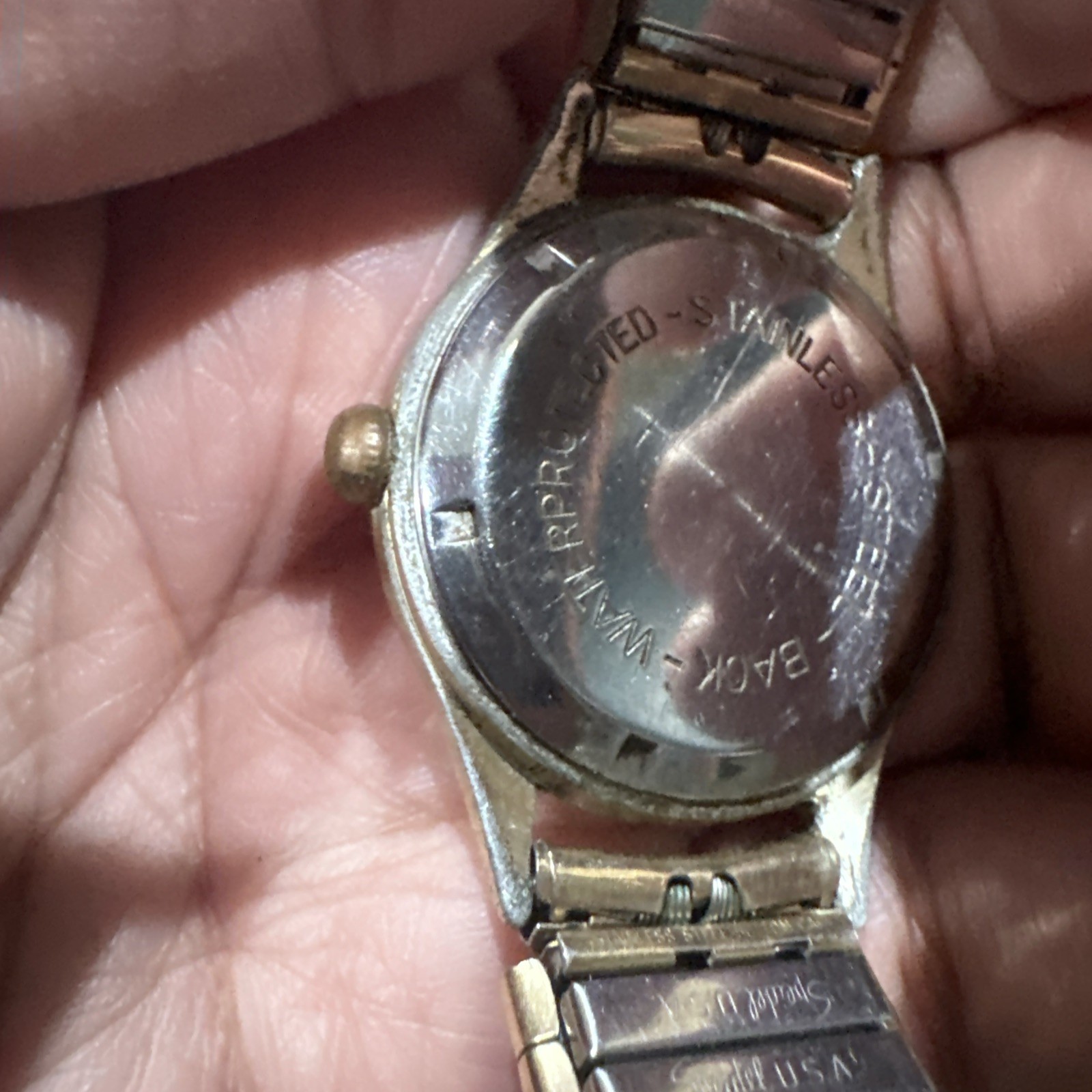 Working VTG Mount-Atlant Deluxe 33mm 21 Rubis Gold Manual Wind Mens Watch