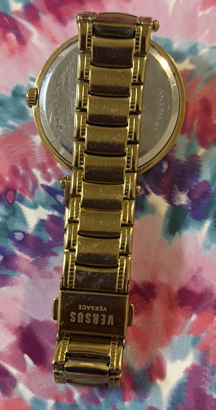 Versus Versace Moscona IP Yellow Gold Stainless Steel Women’s Watch