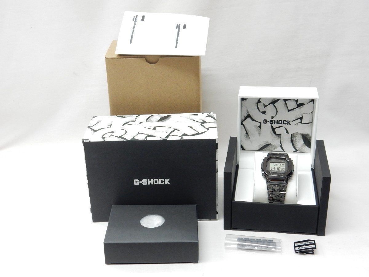 CASIO G SHOCK metal 40th anniversary Eric Hayes collaboration GMW B5000EH 1JR so