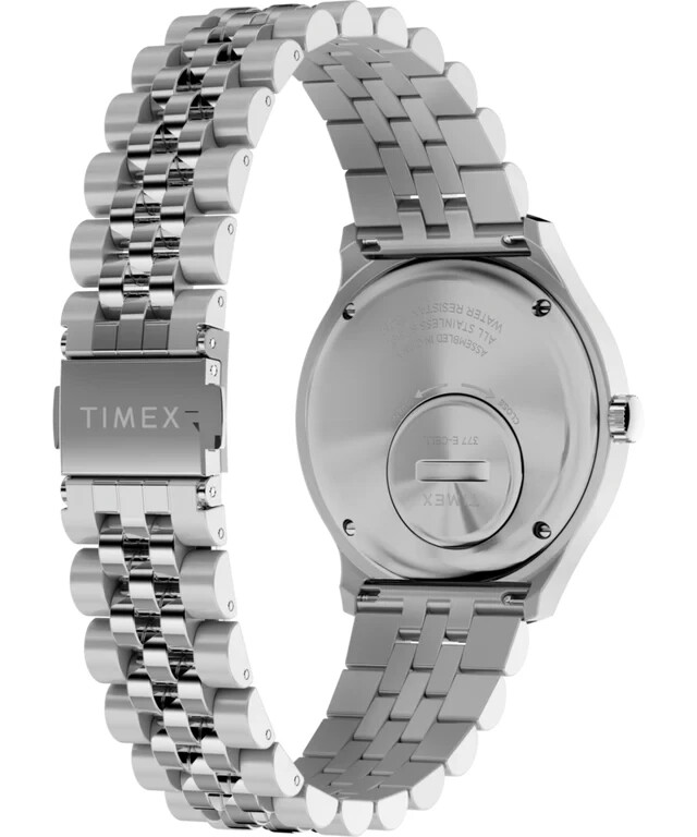 New Q Timex Reissue Dégradé 38mm Stainless Steel Bracelet Watch TW2W22500