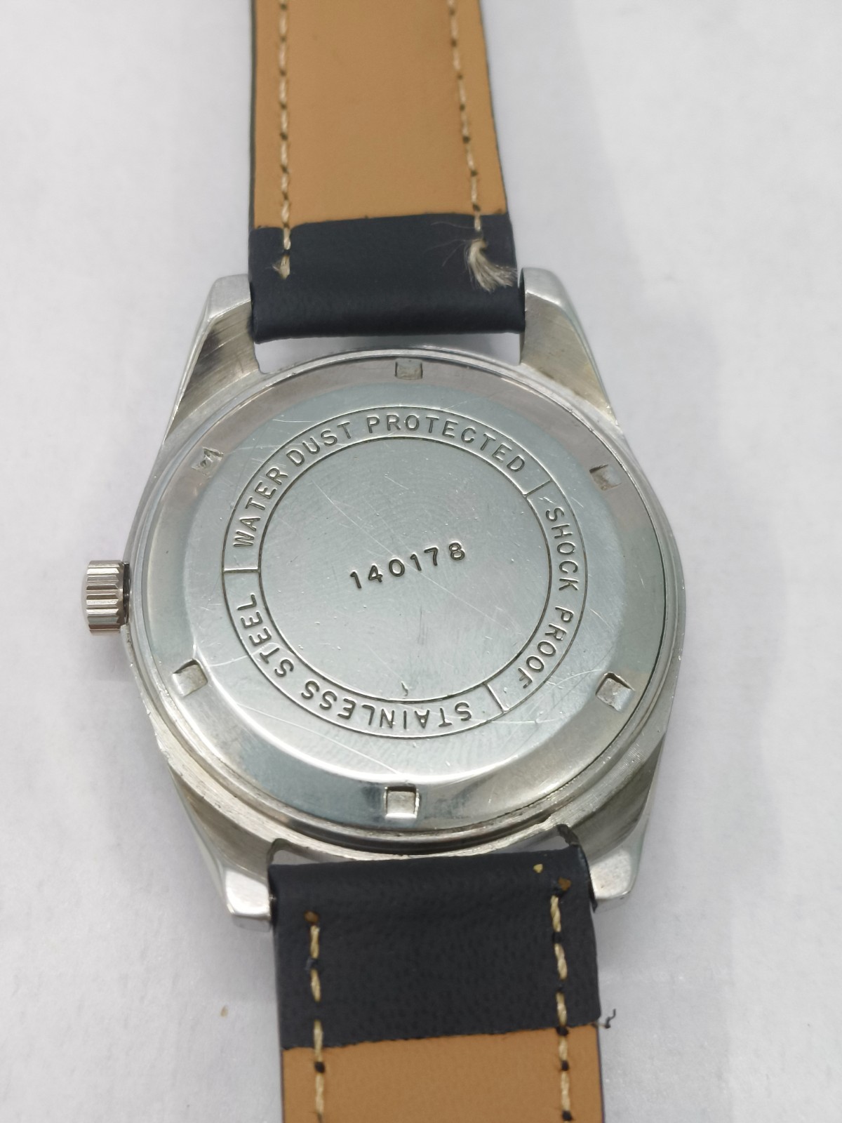 Vintage HMT Pilot Pink 17 Jewels Mechanical Hand Winding Men’s Wrist Watch