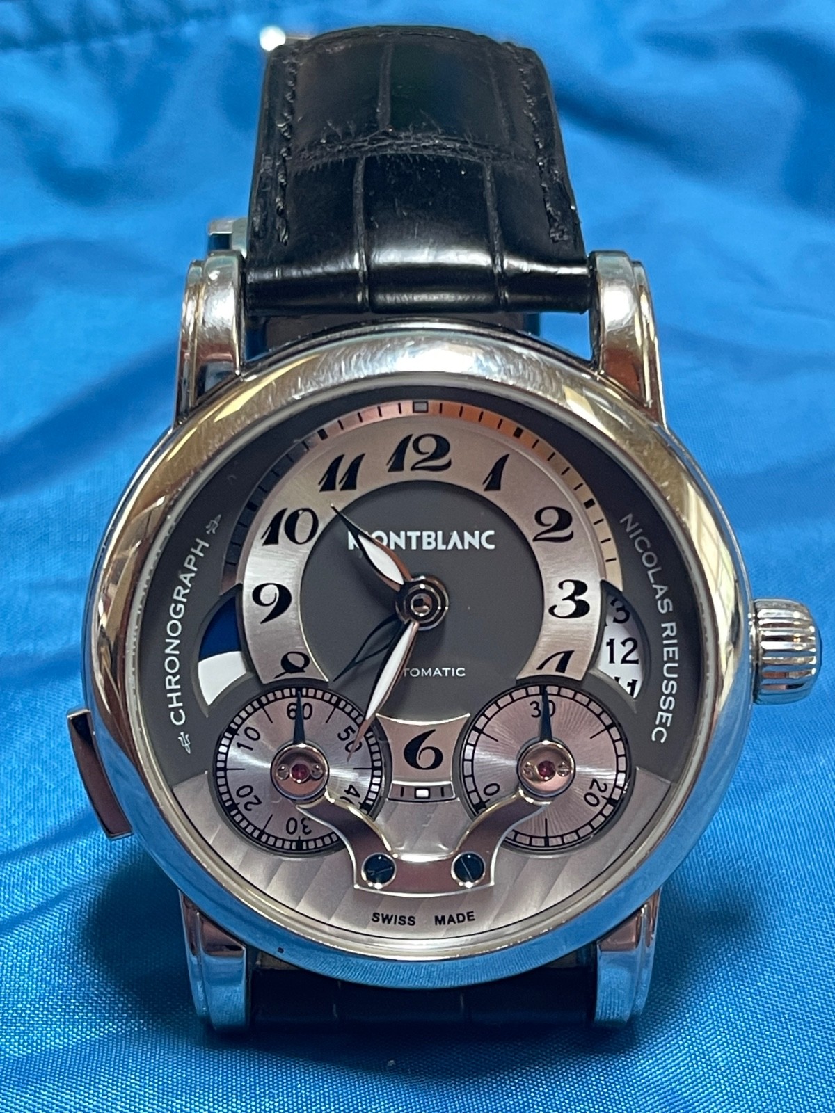 Montblanc Nicolas Rieussec Chronograph 43mm Automatic MB R200 In-House Twin Barr