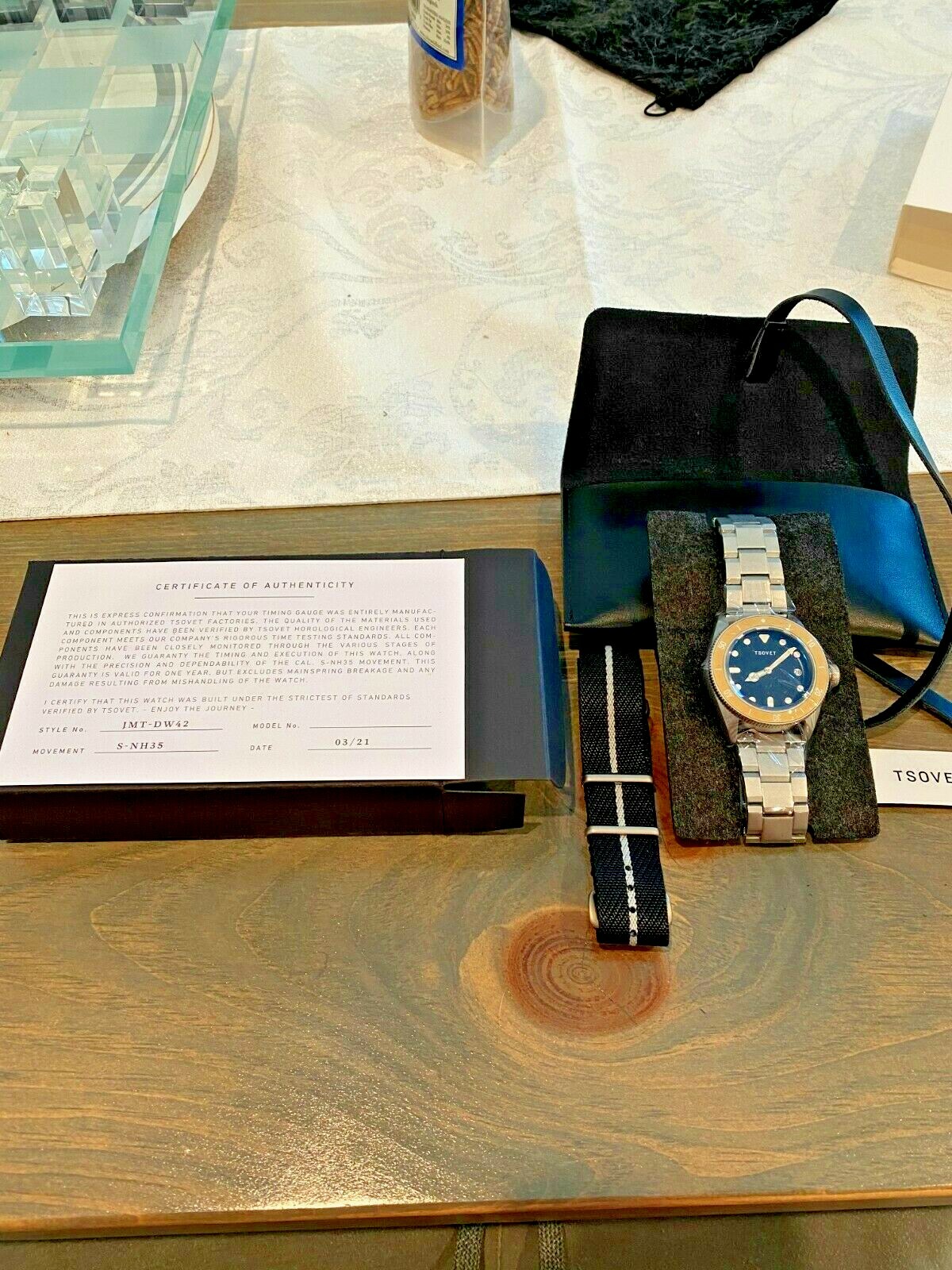 Tsovet JMT-DW42 “Global Explorer” Metal