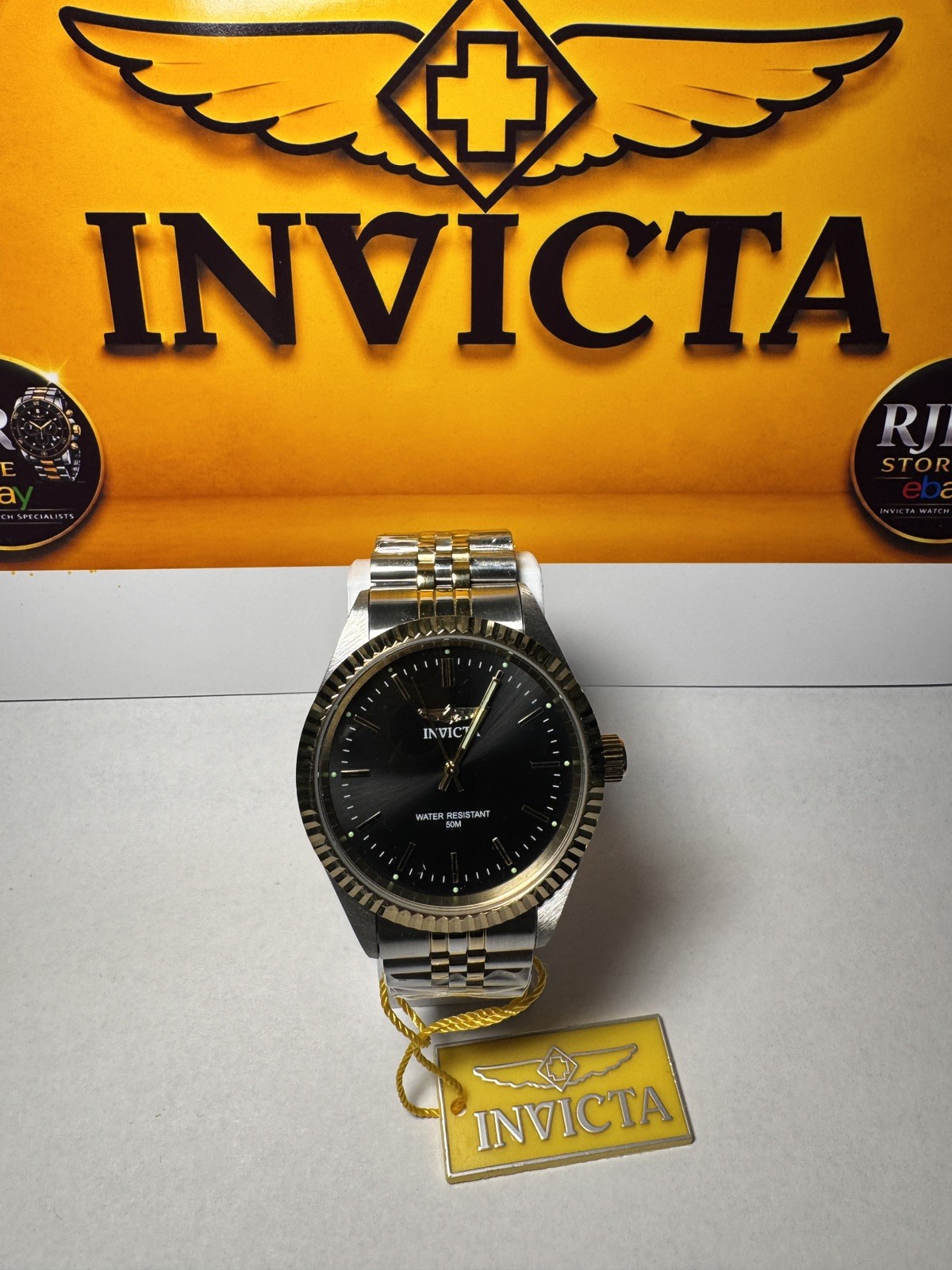 Invicta Specialty Men’s Watch – 43mm, Steel, Gold (29377)