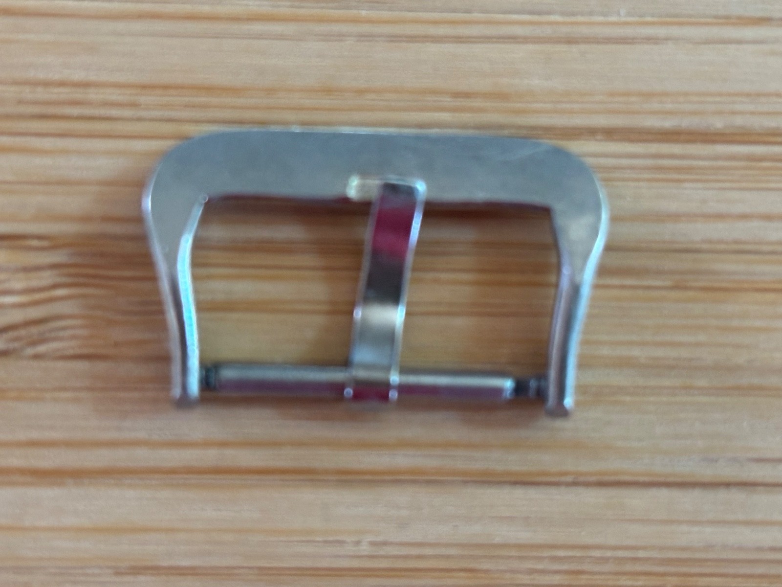 Two Watch Buckles: Seiko Gold Plated 15mm & Silver color 20mm