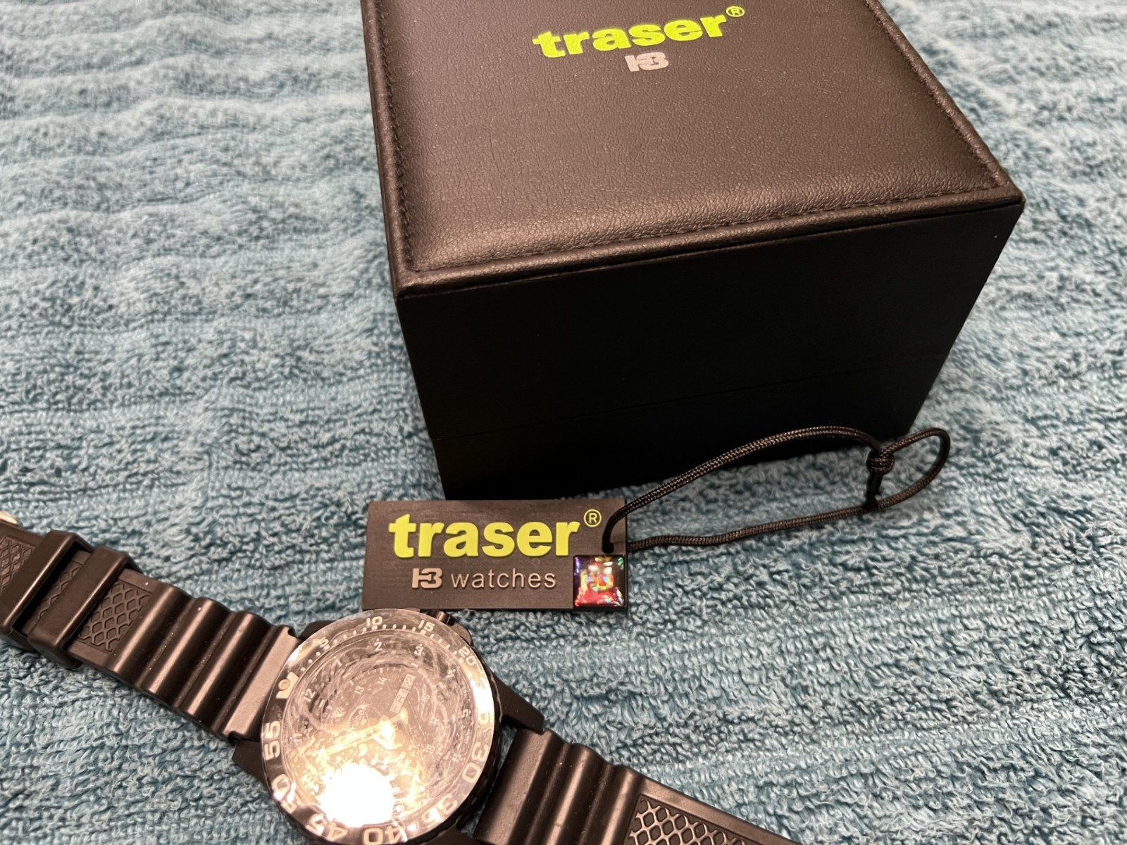 Traser Elite Red Military Diver Watch – Beautiful Condition!
