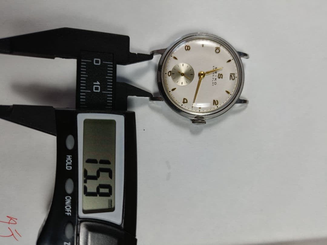 Seiko EXTRA FLAT 13050 new 10B S mark small second good working condition