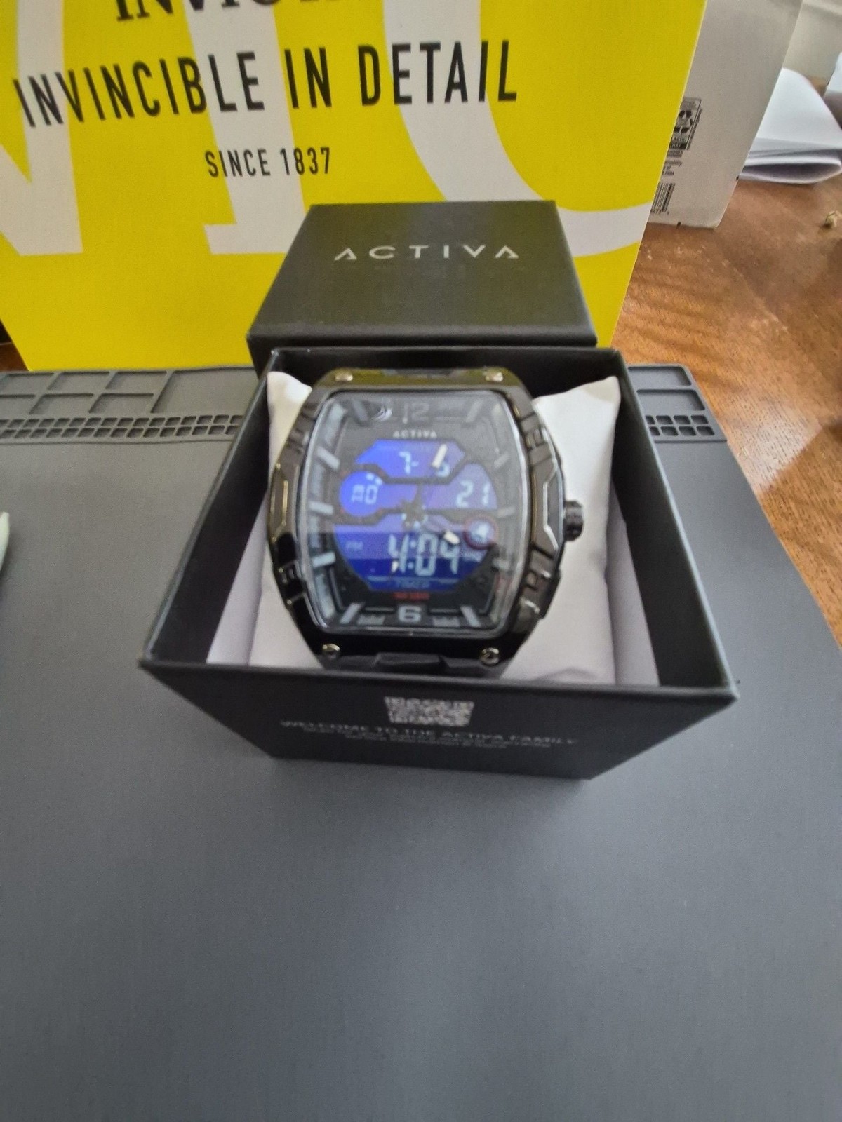 Activa x Invicta 50mm Invicta Digital Men’s Watch ACW8131-004