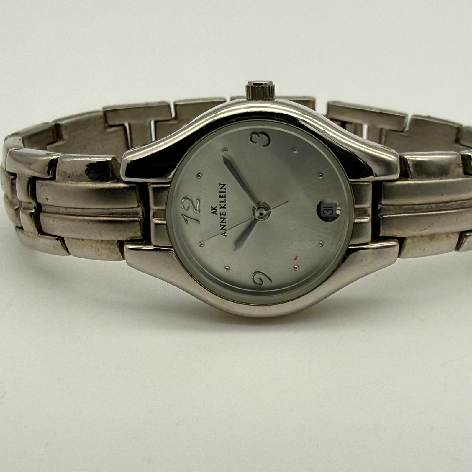Women’s ANNE KLEIN Silver Classic Steel Bracelet Quartz Watch, 22mm 10/4745