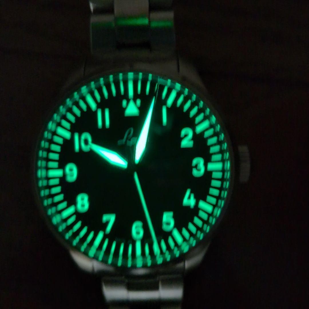 Laco Augsburg 861988 Pilot Watch 39mm Automatic with Accessories Used