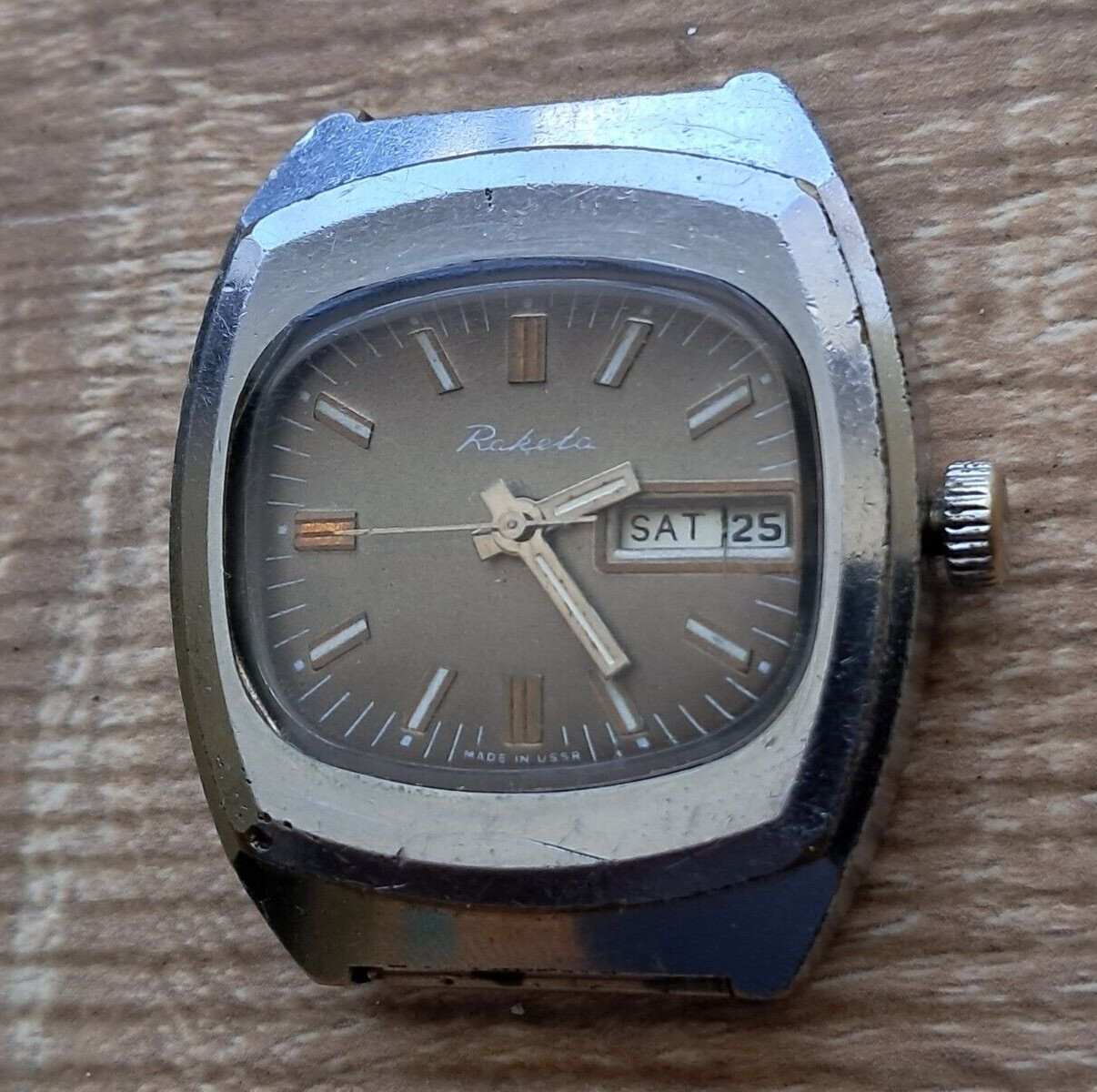 Vintage Watch Raketa Watch 2628H TV Soviet Russia USSR Watch For Collection