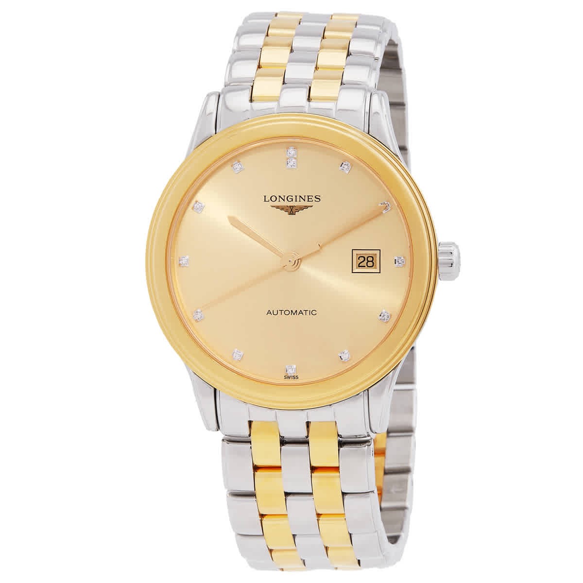 Longines Flagship Automatic Diamond Champagne Dial Watch L49843377