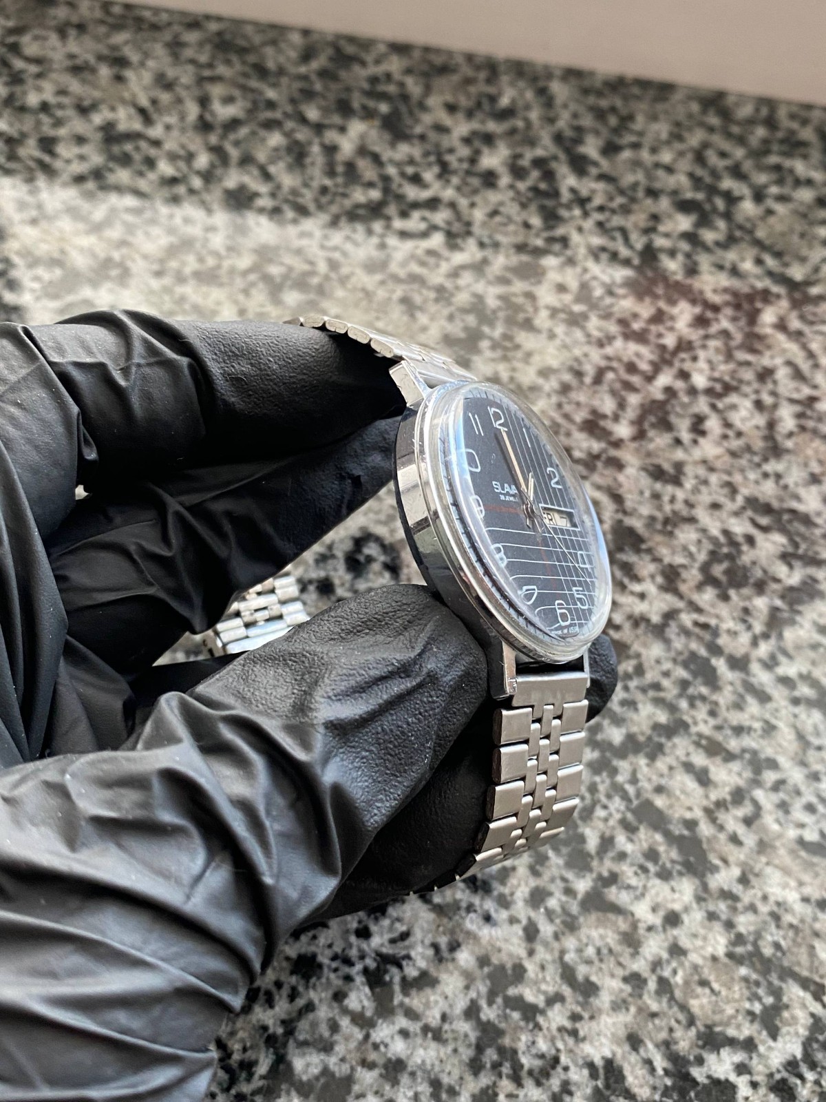 Vintage Slava Watch Soviet mechanical Original Wristwach 26 jewels Rare