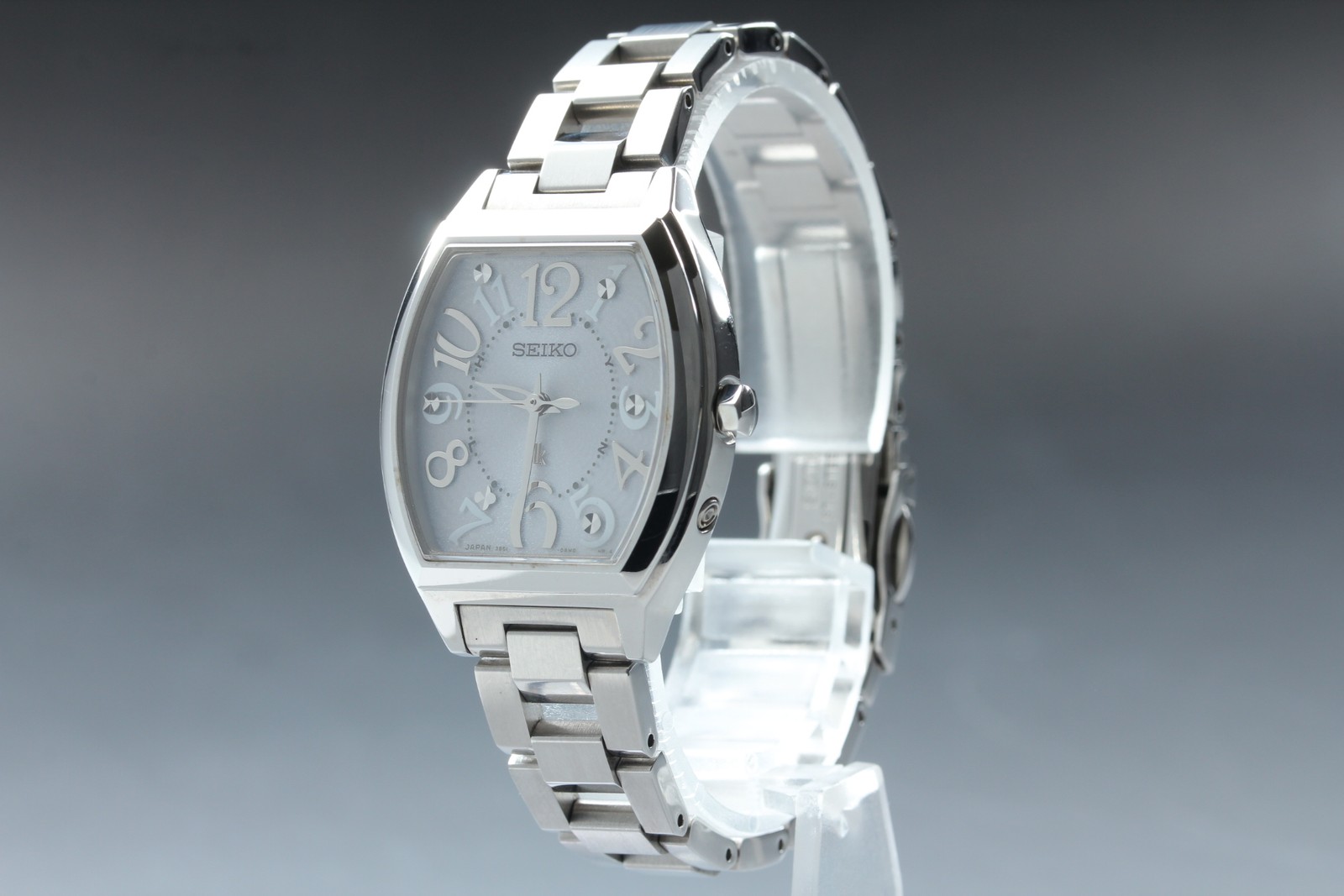 [Near MINT] Seiko Lk 3B51-0Ae0 Analog Solar Women Radio Wave Watch From JAPAN