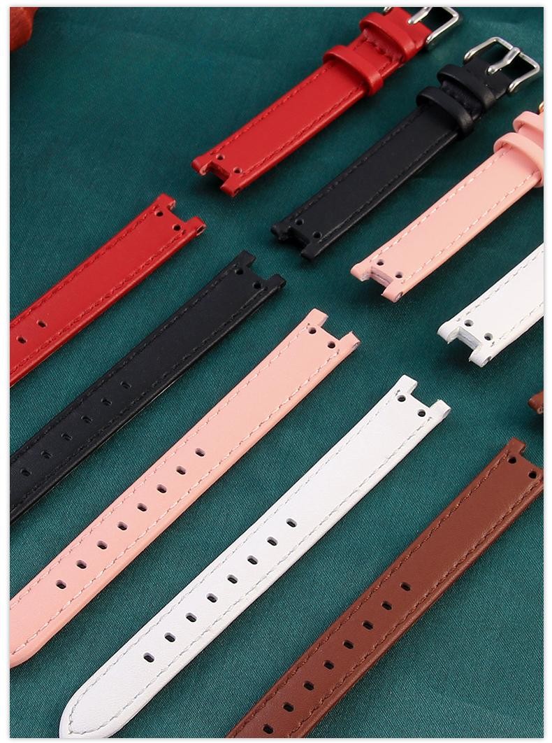 for Anne Klein Quality Genuine Leather Watch Band Straps Women Ak2618 2157 2156