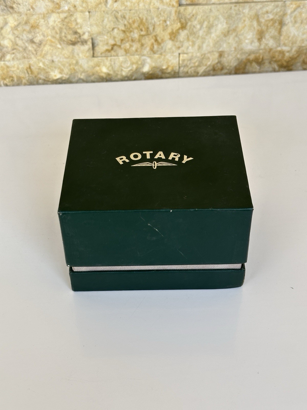 Vintage Rotary Saddam Hussein Iraq Portrait Watch Manual Wind 36mm Boxed 1970s