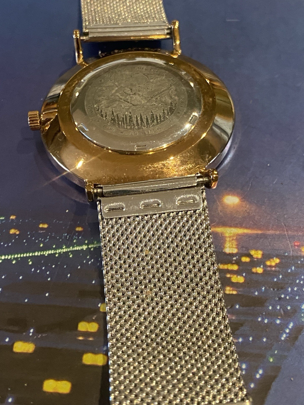 FREDERIC GRAFF GENEVE WATCH. GOLD PLATED. SAME DAY DESPATCH FREE POST