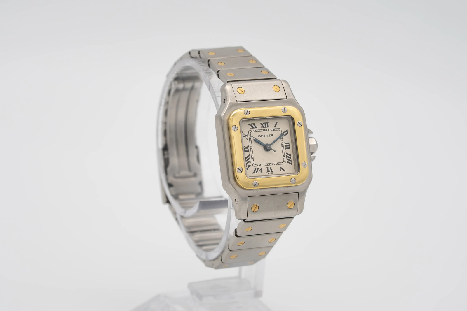Cartier Santos Lady Two Tone 18k Gold 1170902 Automatic 24mm