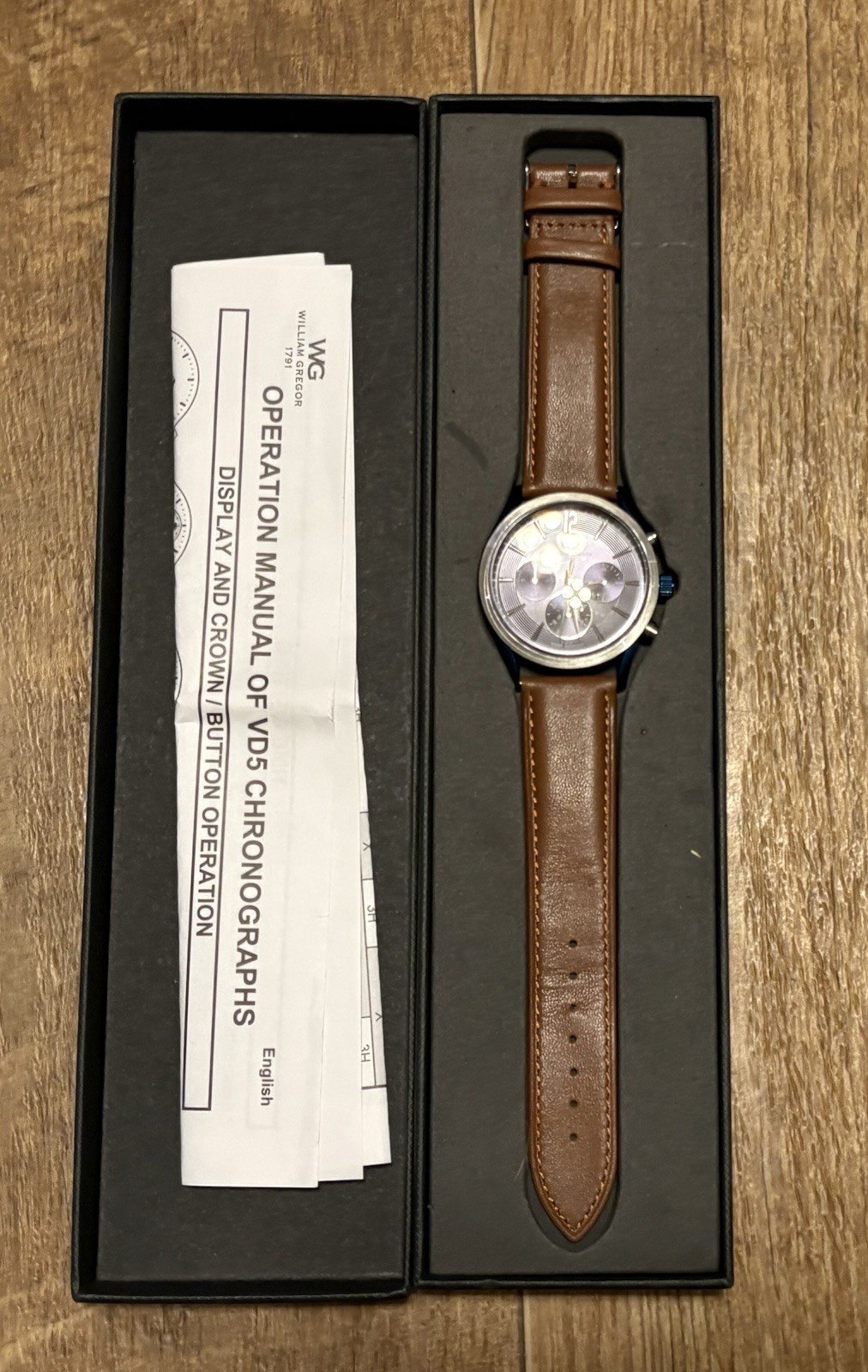 William Gregor 1791 Quartz Watch
