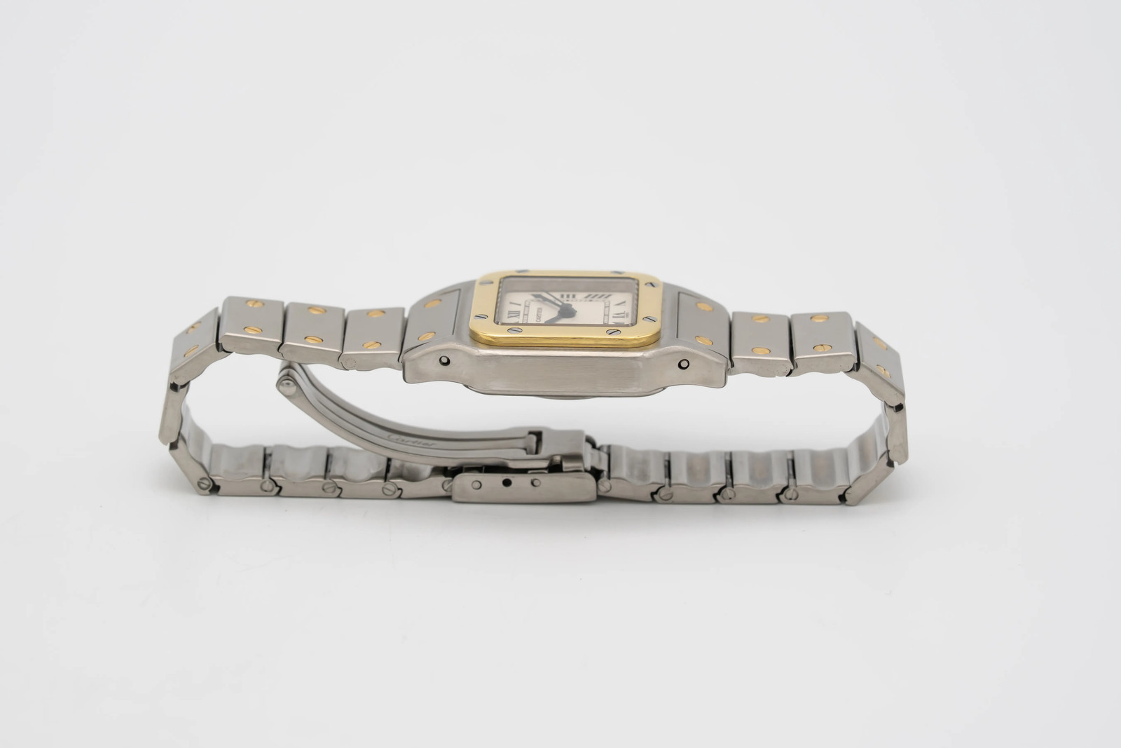 Cartier Santos Lady Two Tone 18k Gold 1170902 Automatic 24mm