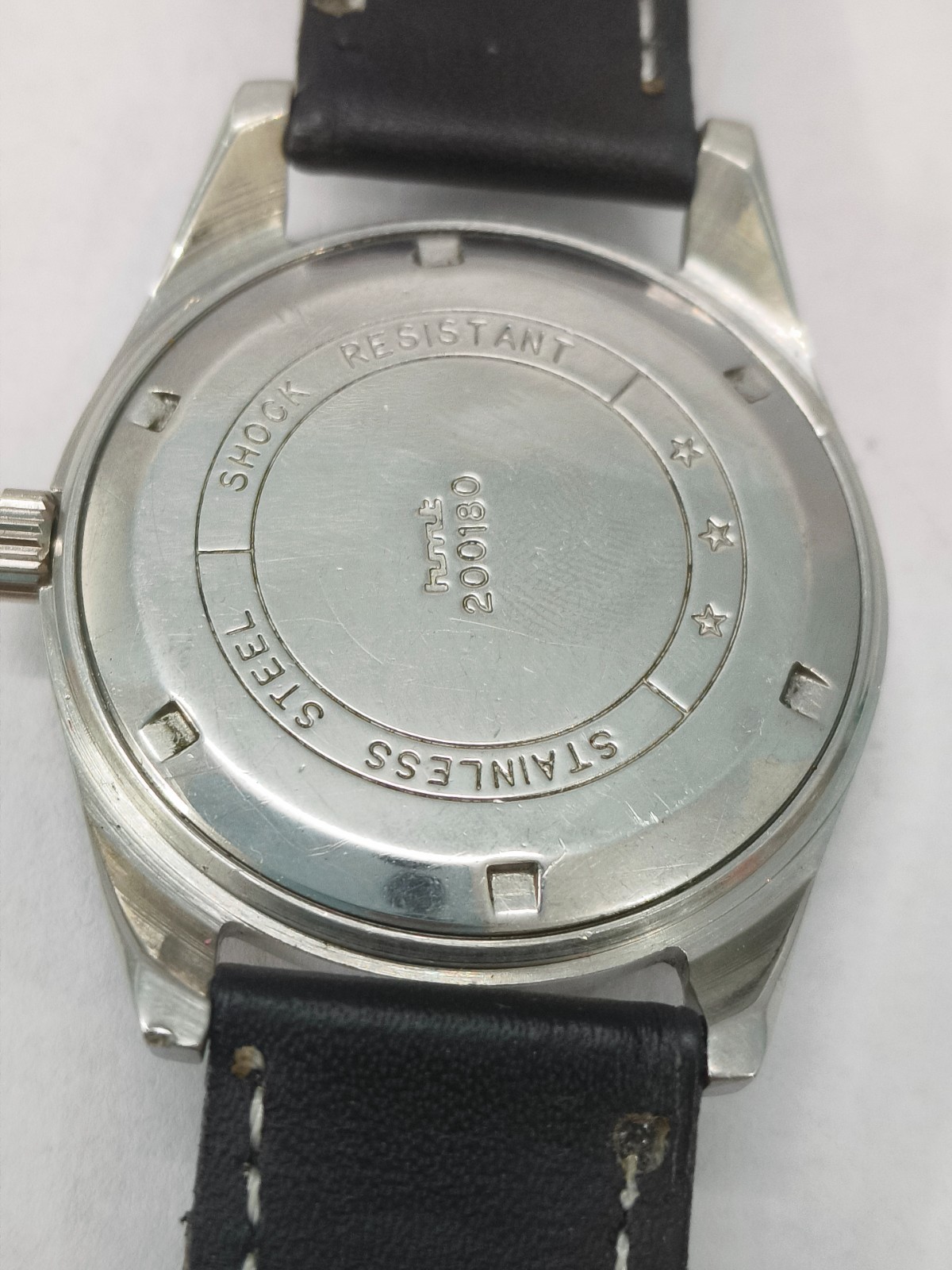 Vintage HMT Pilot Pink 17 Jewels Mechanical Hand Winding Men’s Wrist Watch