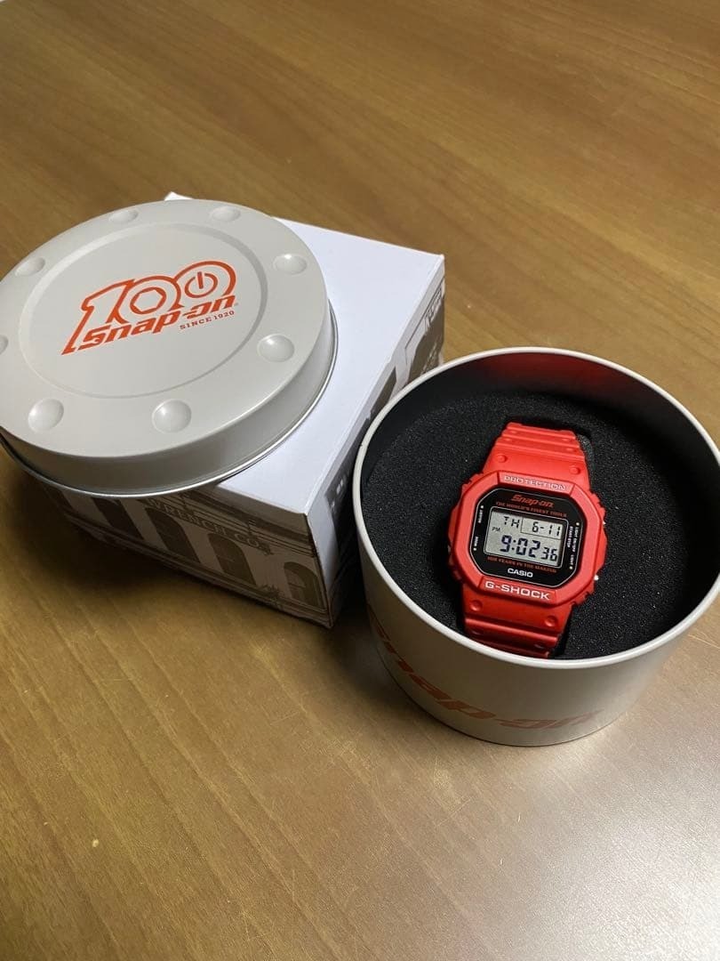 Snap On Casio G SHOCK 100th Anniversary Watch Limited Genuine Edition