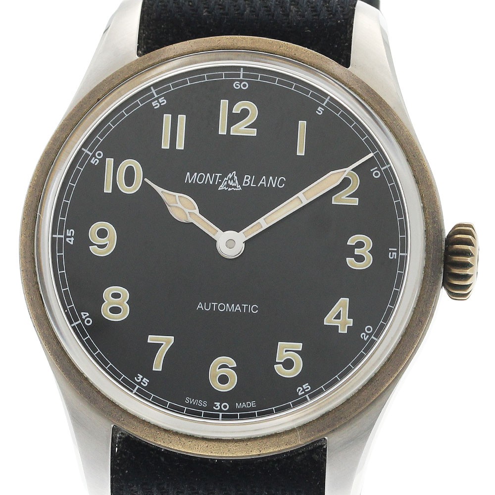 MONTBLANC 1858 automatic 117832 black Dial Automatic Men’s Watch_937861