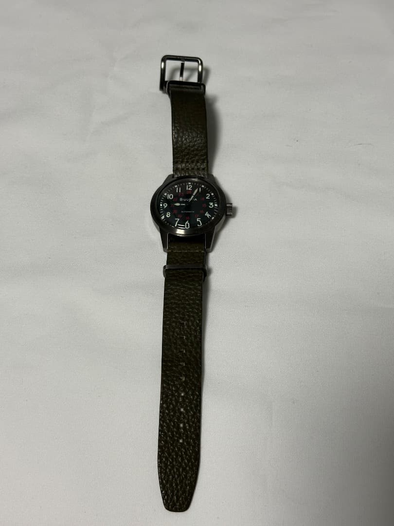 Bulova Automatic Military Watch 98A255