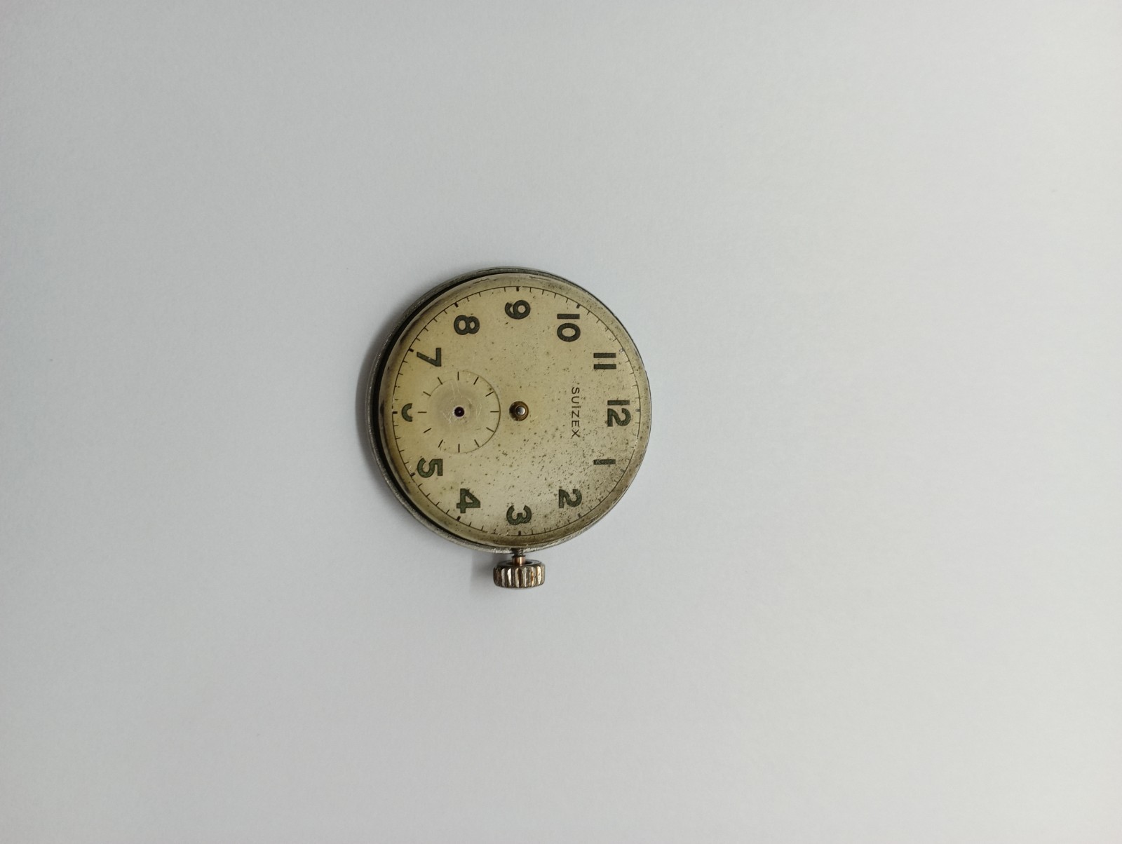 Vintage cal. “Cupillard 233 NEW” Watch Movement WORKING Very Well From 1950