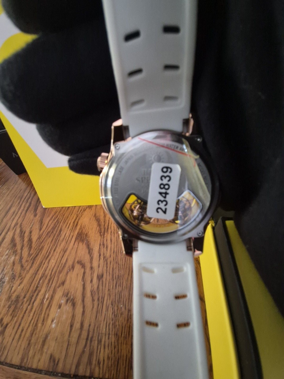 Invicta Specialty 47376 Twin-Axis Men’s Watch w/ Skeleton Dial – 46mm. White