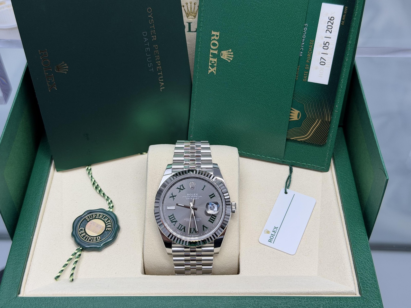 2026 Rolex Datejust 41mm 126334