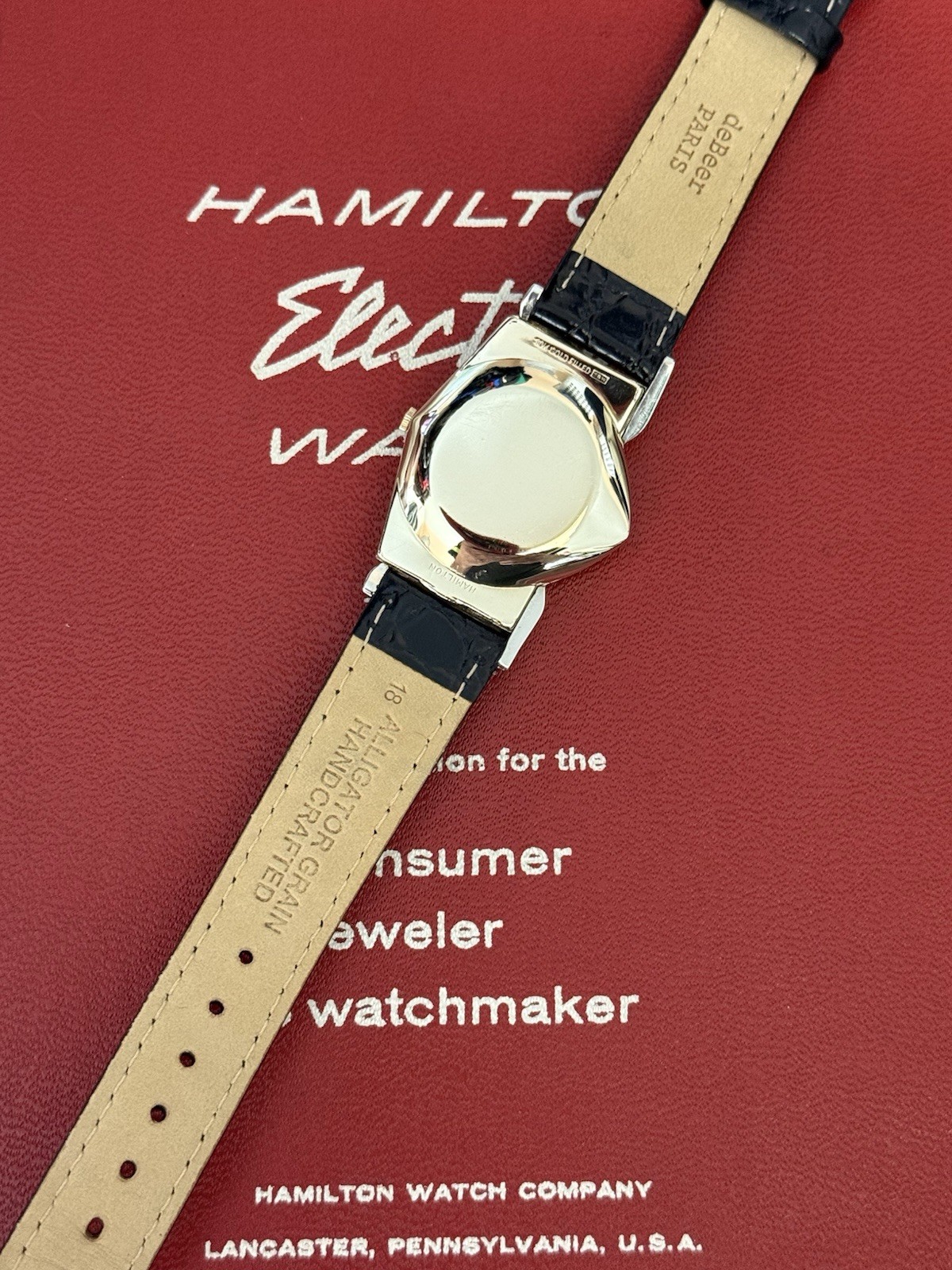 Hamilton Electric Pacer Watch-Early Caliber 500-Serviced-Warranty-VENTURA DIAL