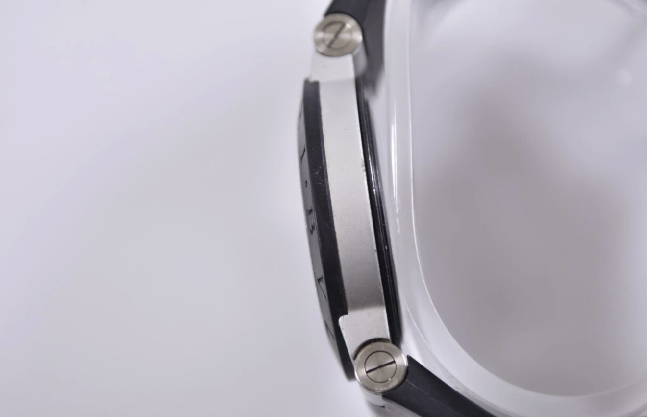 BVLGARI aluminum Watches AL38A aluminum/Rubber mens