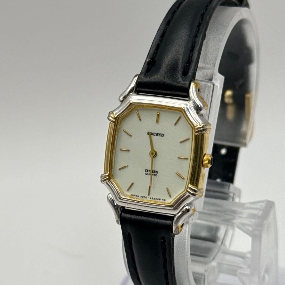 Citizen Exceed Quartz Dress Wristwatch Womens Ref 2200 225767 wrist 18cm
