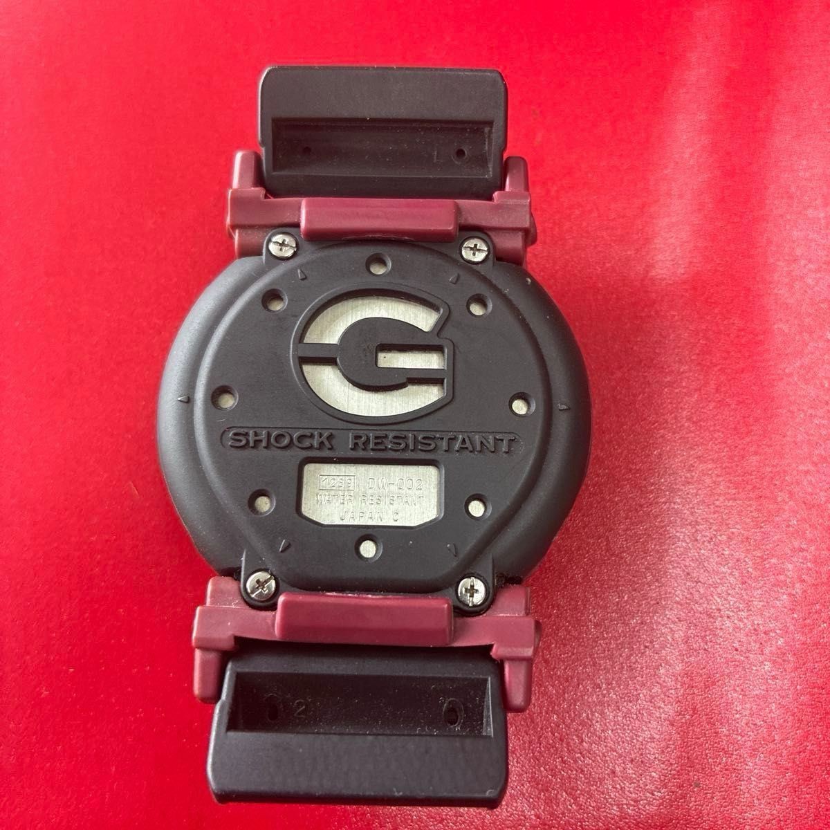 ⌚🔥 CASIO G-SHOCK DW-002 Vintage Digital Watch Working New Battery Parts Japan