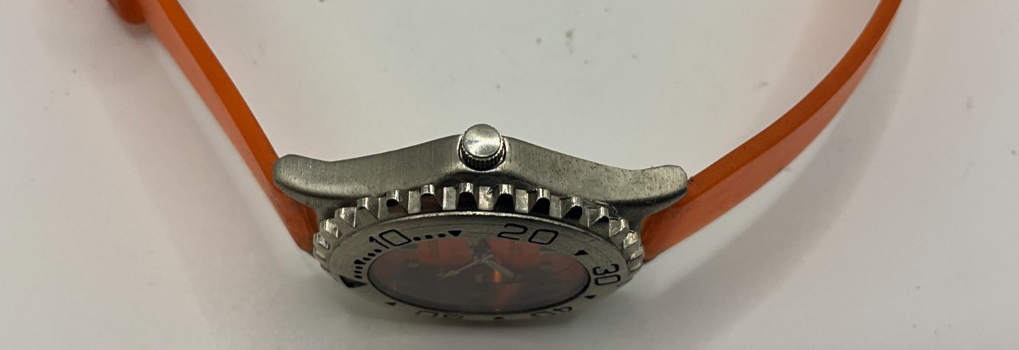 Rarely worn if ever, Rumours womens dive style watch, bold model, new battery