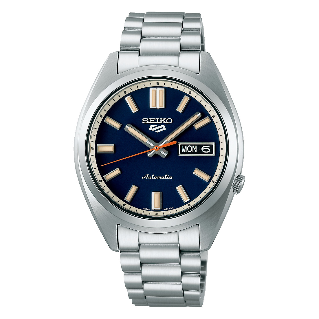 Seiko 5 Sports SRPK87K1 Blue Sunray Dial SNXS Series Automatic 37mm Watch