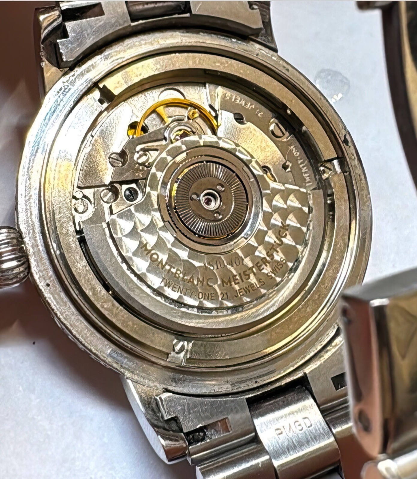 Men’s Watch Montblanc Meisterstuck Ref:7019 Automatic Age Steel 1 13/32in