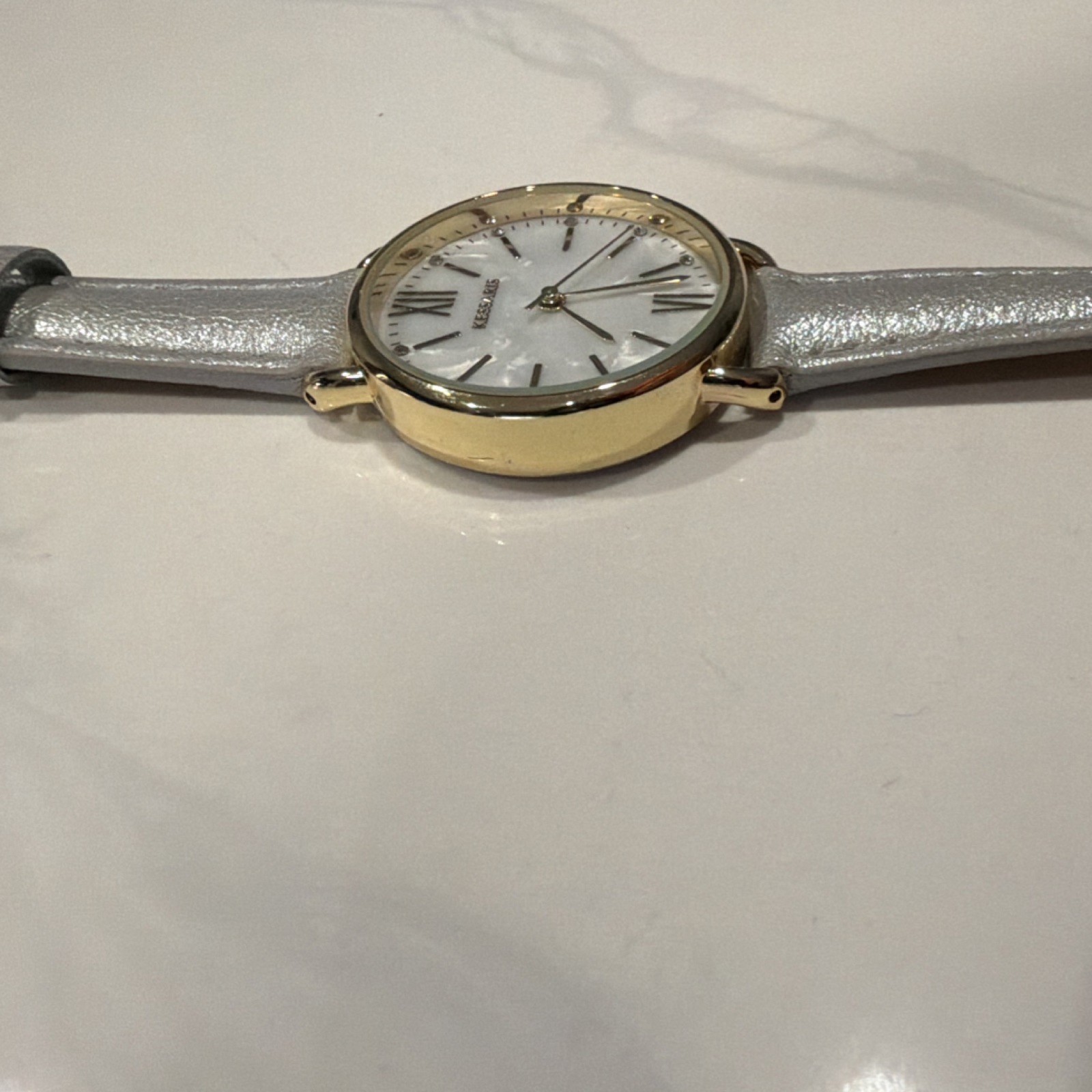 Stunning Kessaris Women’s Watch – Elegant Silver & Gold Tone