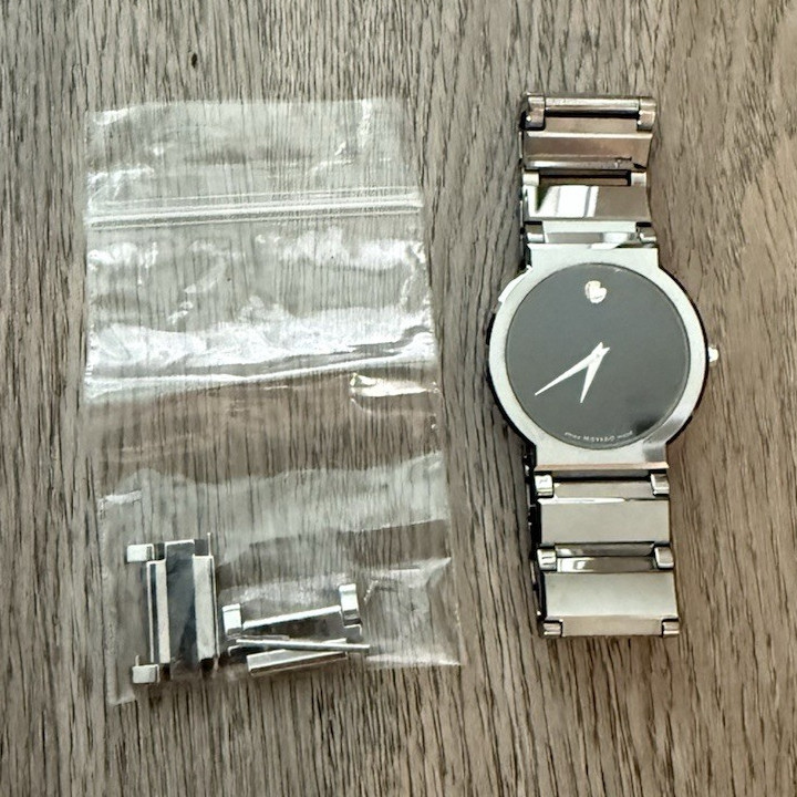 Movado Valor Tungsten Carbide