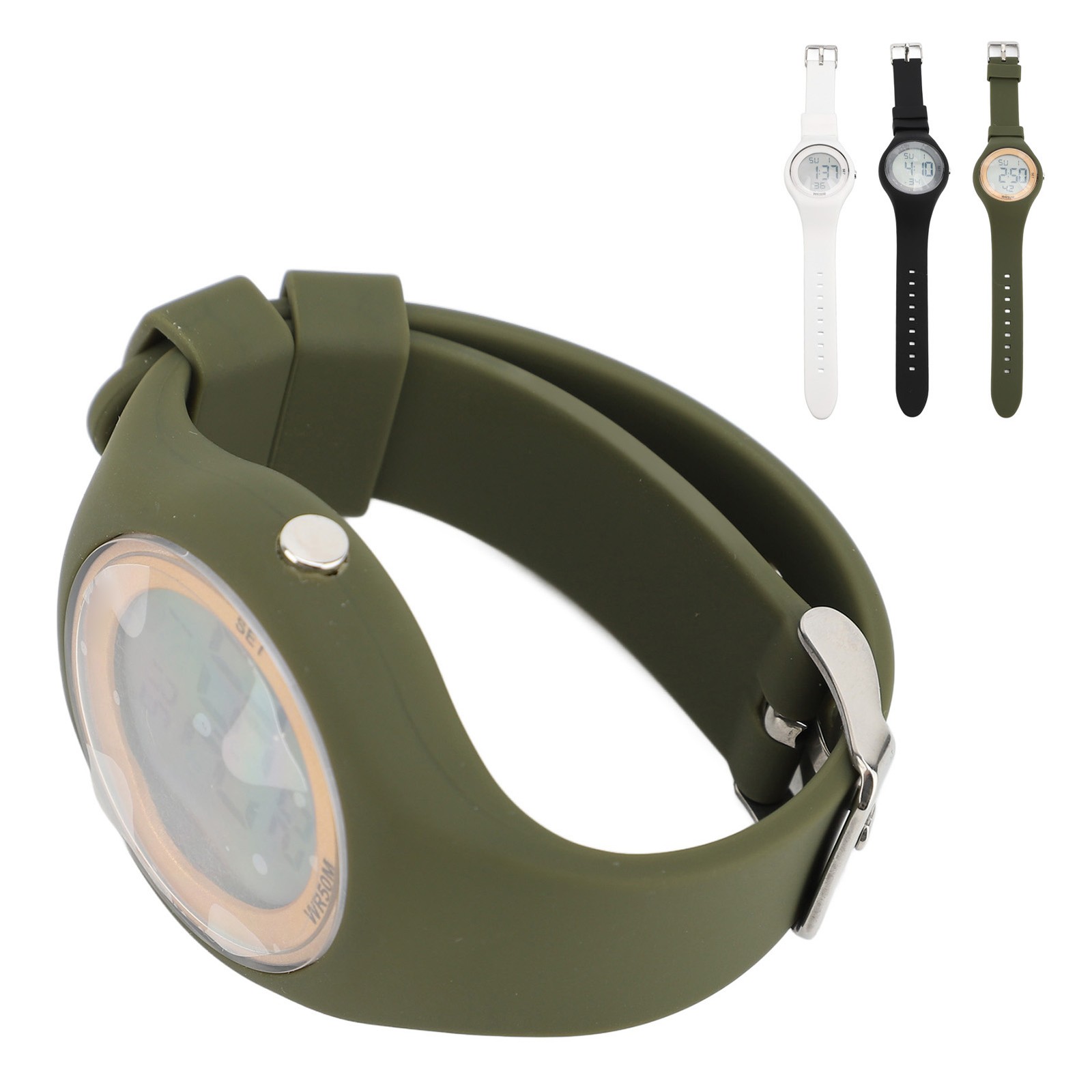 Kids Sports Watch Kids Digital Watch Alarm Stopwatch For 5 To 15 Years Old