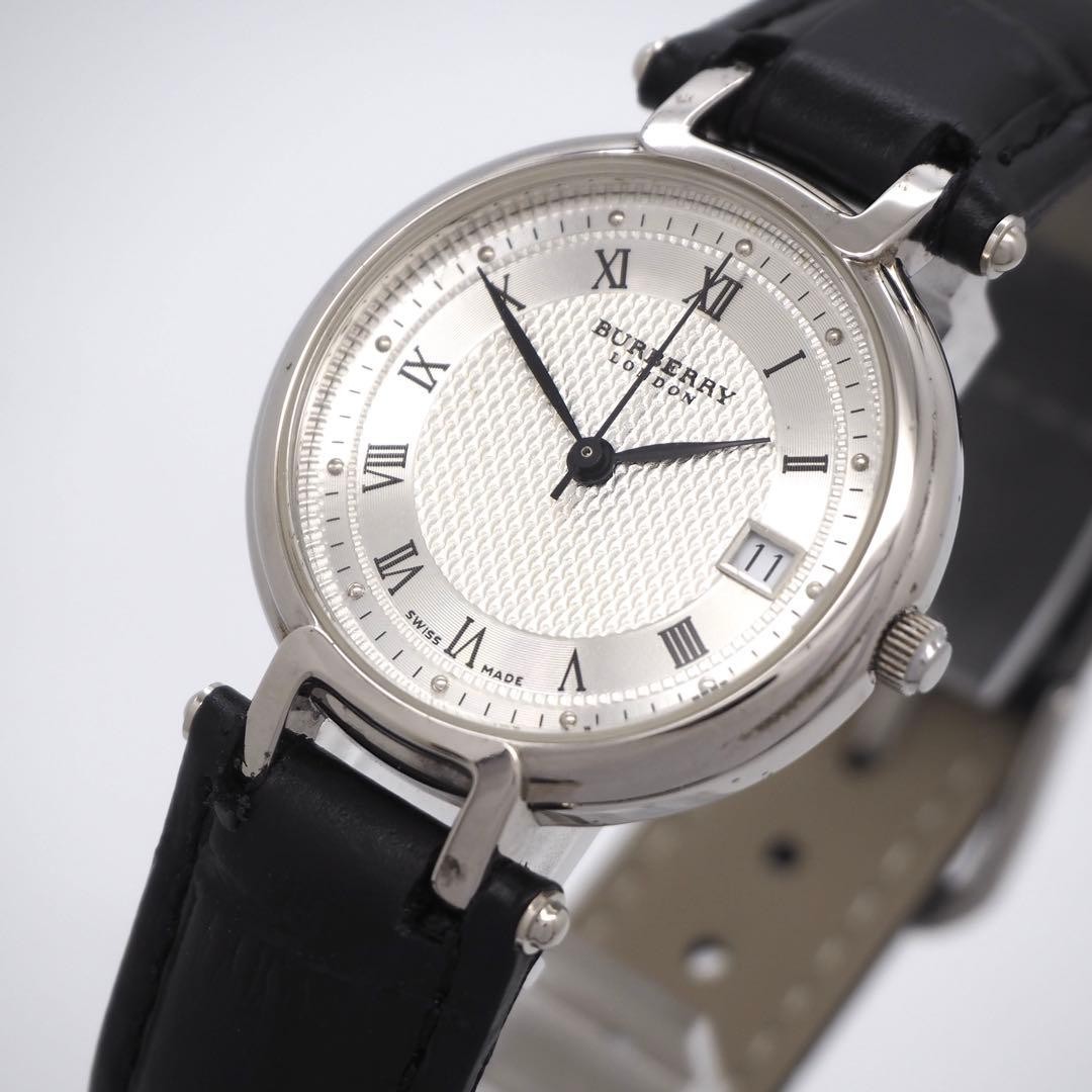 Burberry 11300G Men’s Quartz Watch Silver Date Japan Working 0713684