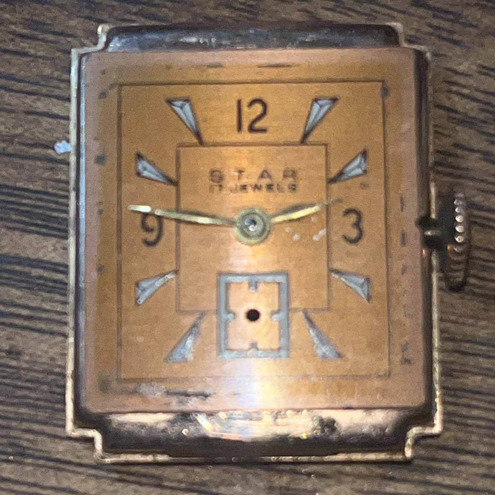 Vintage Rima Star 17 Jewels Watch In Its Current As-Is for Parts Repair